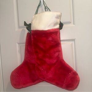 Red and White Christmas Stocking